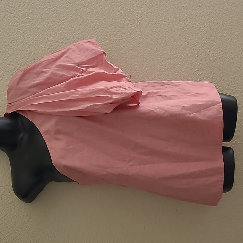 Rosie Assoulin One Shoulder Sleevless Blouse Pink Small - Picture 2 of 10
